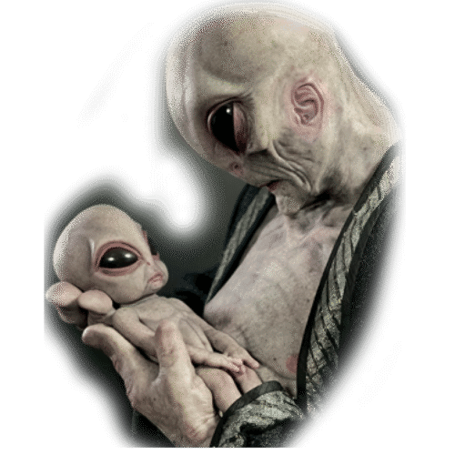 Alien Silicone Baby Mask