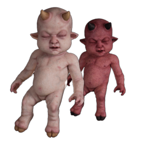 Demon Spawn Silicone Baby Mask